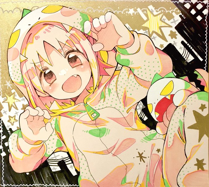 ガオーーーッ!!🦖あさひ

#おにまい #おにまいお絵描き 