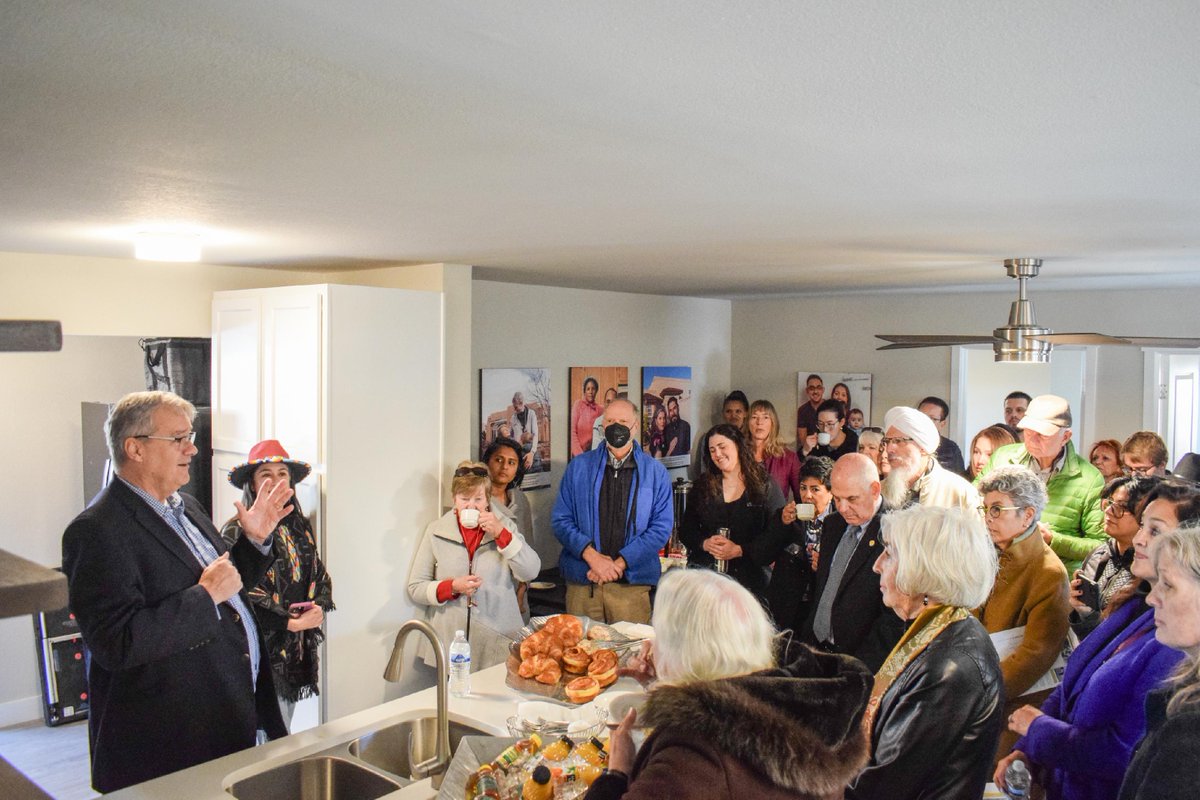 homewisenm's tweet photo. Thanks to all who came to see our Casa Pacifica Project. We're proud to show how we turned an Airbnb into 5 permanent homes (4 of which are priced at deeply affordable rates) made possible with the help of the Affordable Housing Trust Fund!

Read more at https://t.co/gr3HN0ckVx. https://t.co/SIKj6JHj41