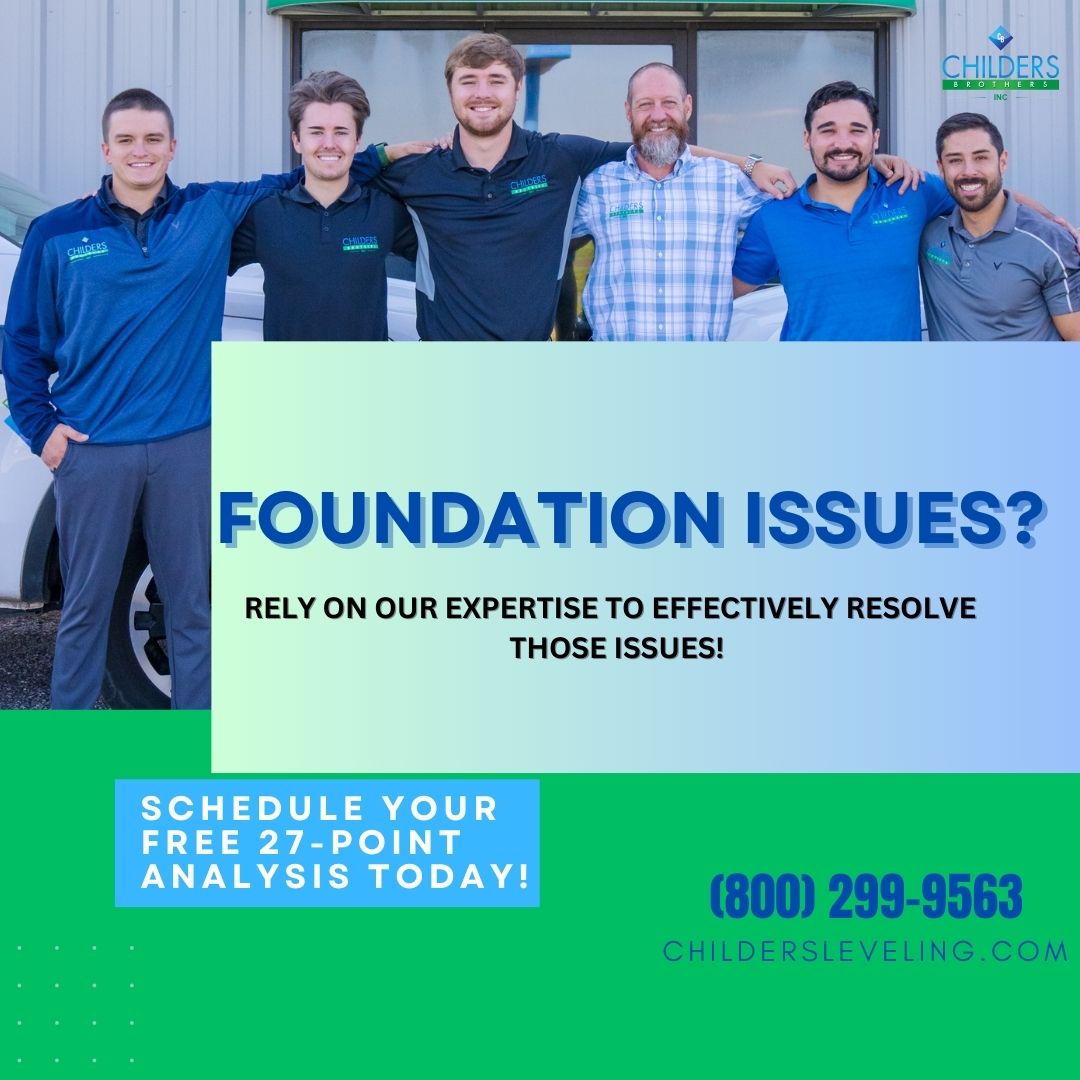 Foundation troubles? We've got you covered! Get a FREE 27-Point Foundation Analysis. Call 800-299-9563. #FoundationCare #ExpertAdvice #HomeStability 🏡🔧