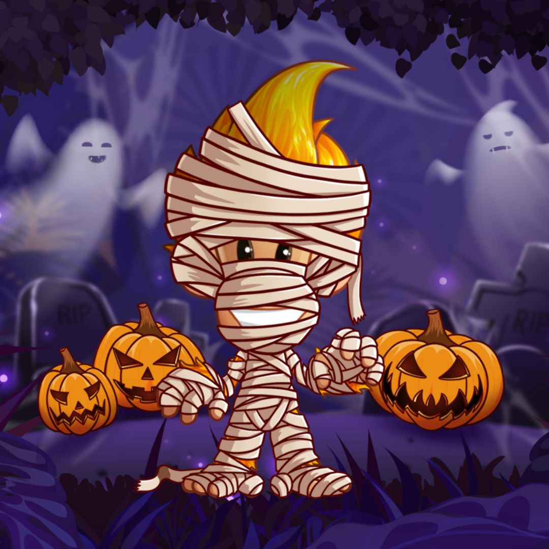BenjiBananas's tweet photo. Gm!

The final trick or treat challenge is happening in the discord.

Benji’s ghost has gotten loose &amp; he needs your help to find him! If you do, you will be eligible for the final trick or treat giveaway 🎃🍌

Like and Retweet to enter 🍬 https://t.co/yVDMRT0mAV