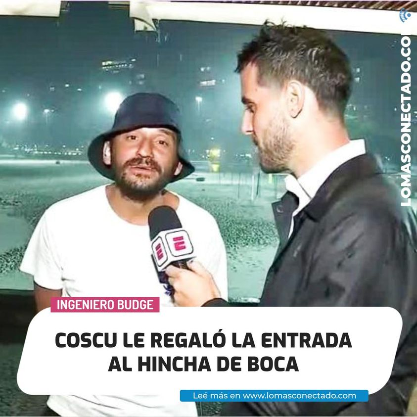 lomasconectok's tweet photo. CAMINÓ HASTA BRASIL PARA ALENTAR A BOCA: YA TIENE SU ENTRADA

Leandro Fortunato, quién caminó desde Ingeniero Budge hasta a Brasil para ver a Boca en la final, definitivamente podrá hacerlo: en un hermoso gesto que ampara dicha locura futbolística, Coscu le regaló la entrada. https://t.co/9ikP2f0yl5