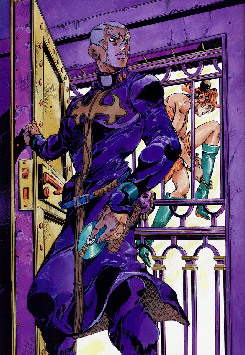ByAraki's tweet photo. Stone Ocean, 2002. https://t.co/2gzMr8CH1k