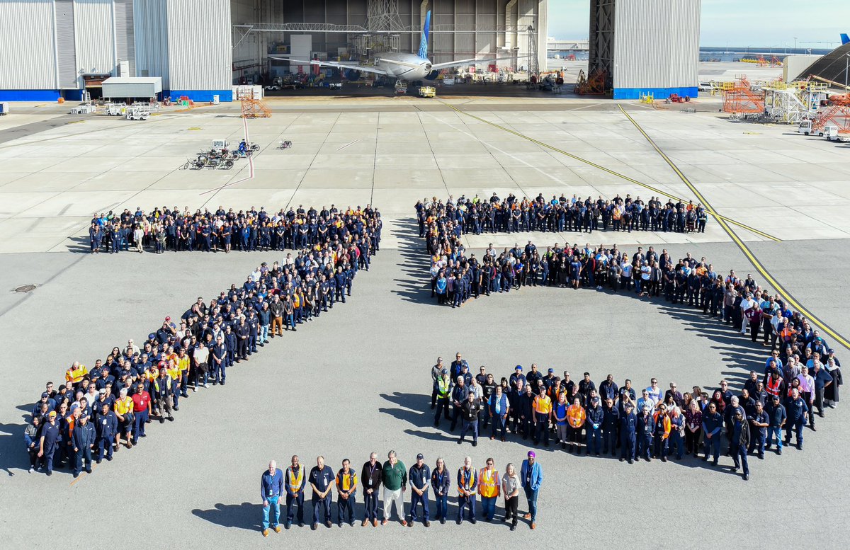 Celebrating SFO Maintenance Base 75th Anniversary! ✈️ @Tobyatunited @DJKinzelman @JoniBelknap @Anoushah_Rasta @almira_sam @JanetLamkin @united @flySFO