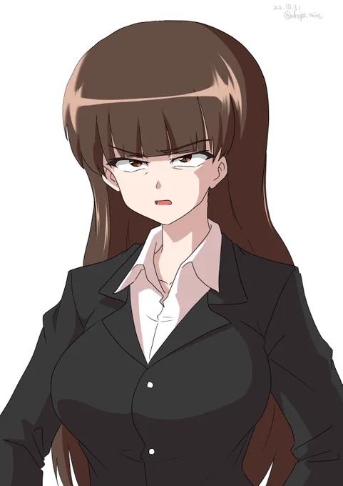 しぽりんの にらみつける こうげき!