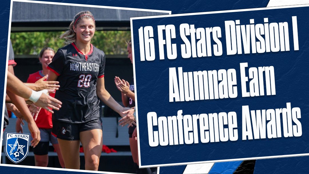Congratulations to our 16 FC Stars Alumnae playing in Division I for earning end-of-the-year conference awards!! 🏆⚽️ 🎓

 Visit starsofma.org/news_article/s… to read more about all our award winners!
