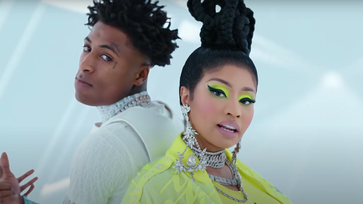 royal_bobby24's tweet photo. nicki minaj saying “nba youngboy better” on a song is still goated https://t.co/4gx21ONI0w