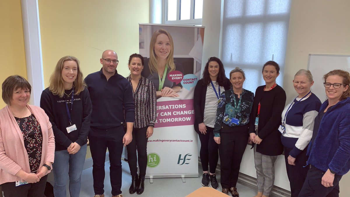 Excited to Launch our MECC Register in East Galway/Ballinasloe Chronic Disease Hub. #makingeverycontactcount @CHO2west @MakingMeccWork @NCPRespiratory1 Well done team ❤️🫁💉#integratedcare