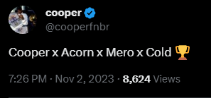 Fortnite Comp Report tweet media