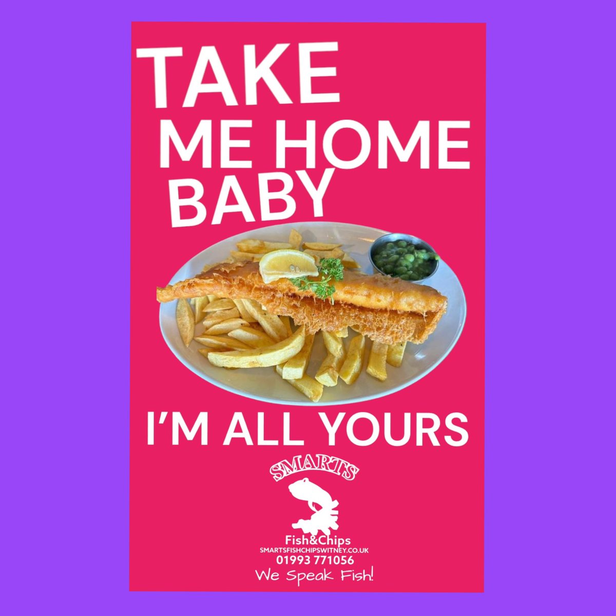 #Friday #fishandchips #cod #chips #beerbattered #glutenfree #veganfood #localbusiness #witney #westoxfordshire #smarts_witney #WeSpeakFish
