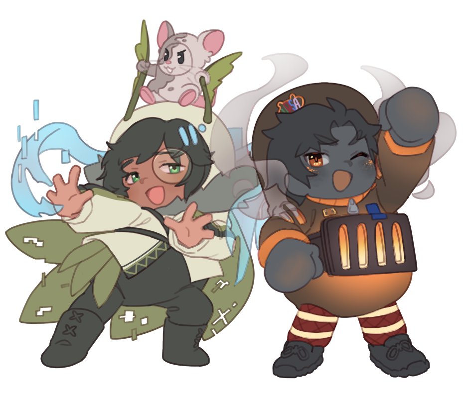 SofiaAkebia's tweet photo. Not sure how to share group pictures, but I'll share the individuals under their post.
Nezu also reminded me I have to use tags... lol
#WISEBMP #Glubart #golemgallery https://t.co/rg4k3qunzz