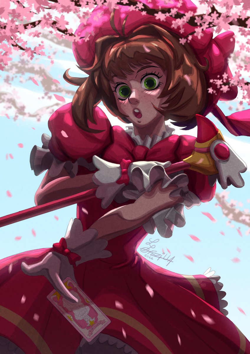 StudioFezilla's tweet photo. Cardcaptor Sakura I did from last year ✨🌸🌸🌸
#fezilla #studiofezilla #digitalart #sakurakinomoto #artwork #anime #arts #digitaldrawing #digitalart #CardCaptorSakura #sakura #magicalgirl #manga #catchmecatchyou #FanArtFriday https://t.co/b824rAHldU