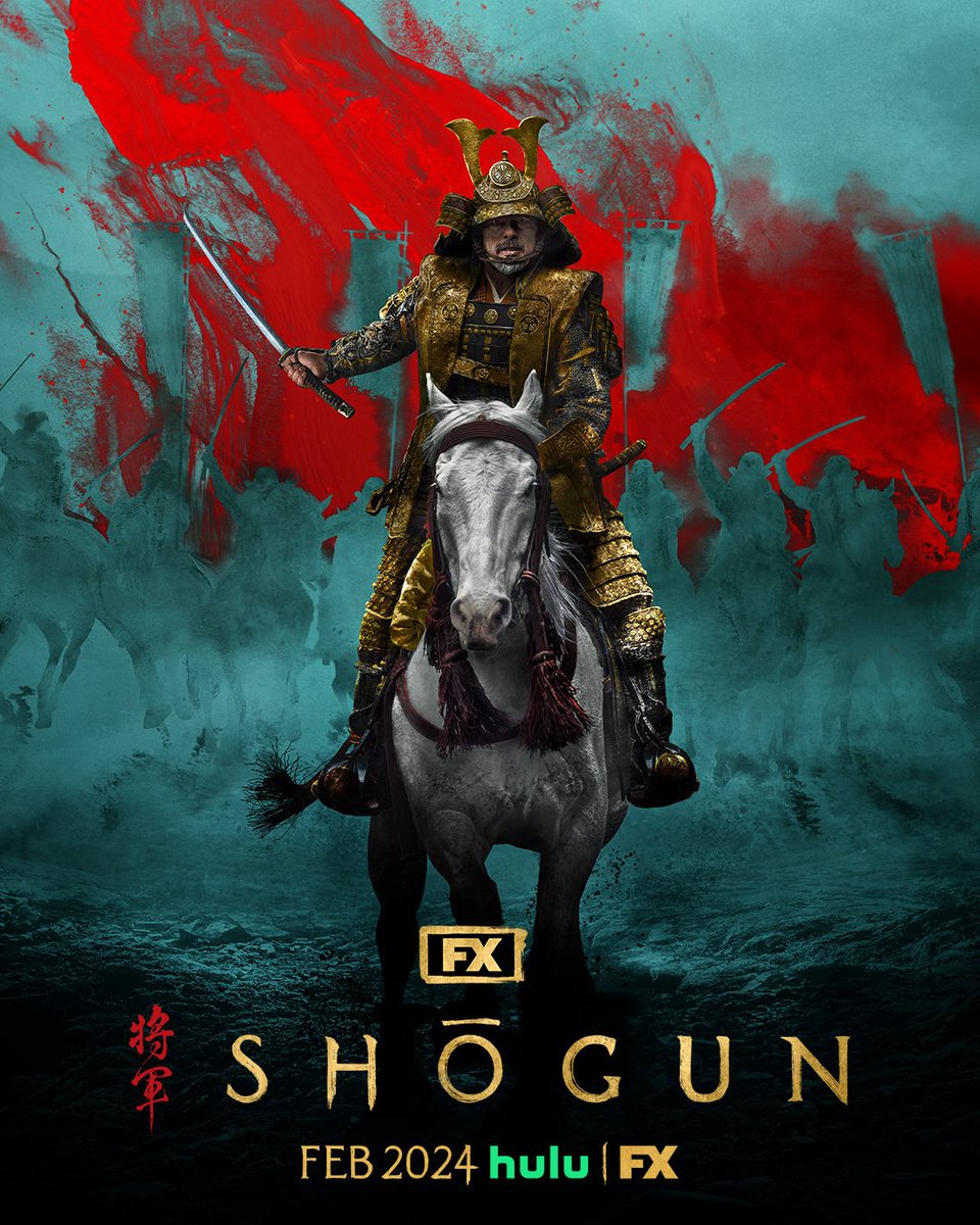 #متداول
الملصق الأول لمسلسل 'Shogun' قادم في فبراير على FX و Hulu!

بطولة تشارلي هونام، ريتشيل كيو، وإيزابيل ماس.

#Shogun #FX #Hulu #TVShow #ComingSoon #HistoricalDrama #AsianHistory