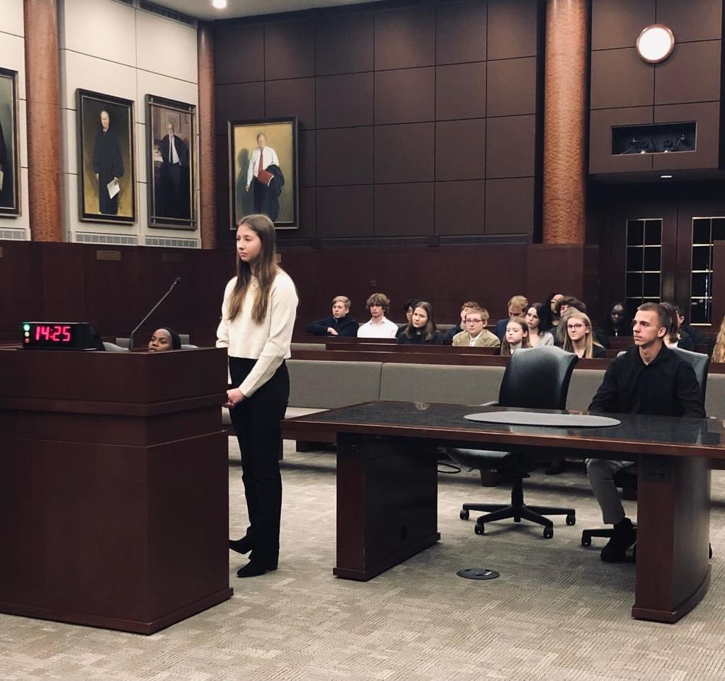 emilykrumm's tweet image. AP Gov, Criminal Law, and Business Law students at @ValleyParkHS visited the Eagleton Federal Courthouse today to see our judiciary in action! #limitlesslearning #vppride @ValleyParkSD 1/3