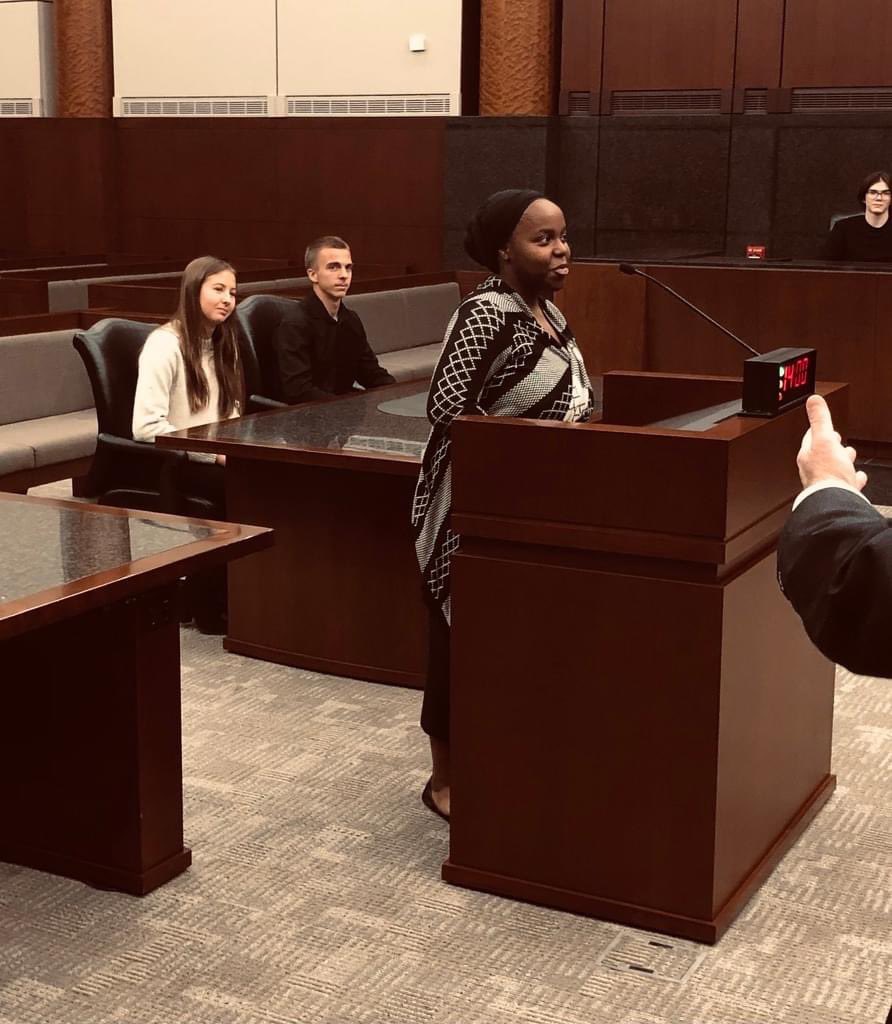 emilykrumm's tweet image. AP Gov, Criminal Law, and Business Law students at @ValleyParkHS visited the Eagleton Federal Courthouse today to see our judiciary in action! #limitlesslearning #vppride @ValleyParkSD 1/3