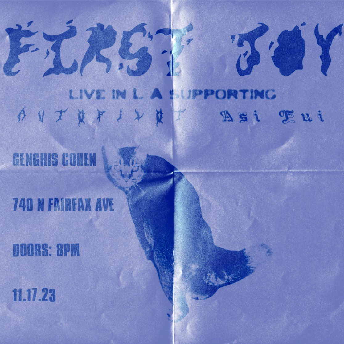 First Joy tweet media