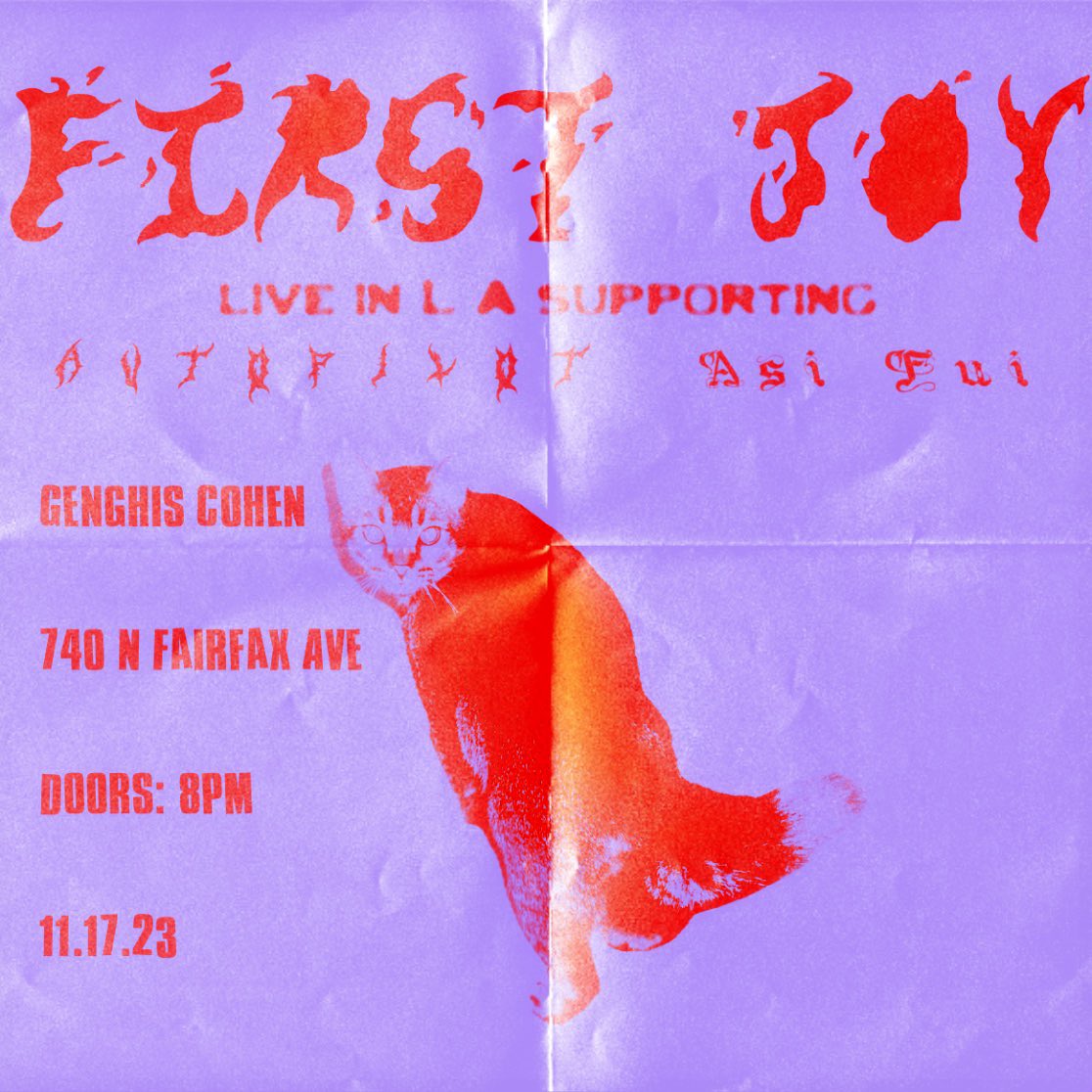 First Joy tweet media