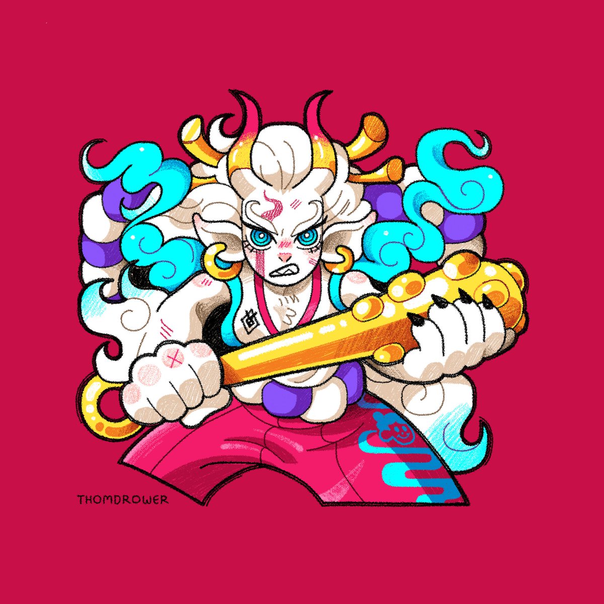 HAPPY BIRTHDAY YAMATO! #Yamato #ONEPIECE #Onepiecefanart