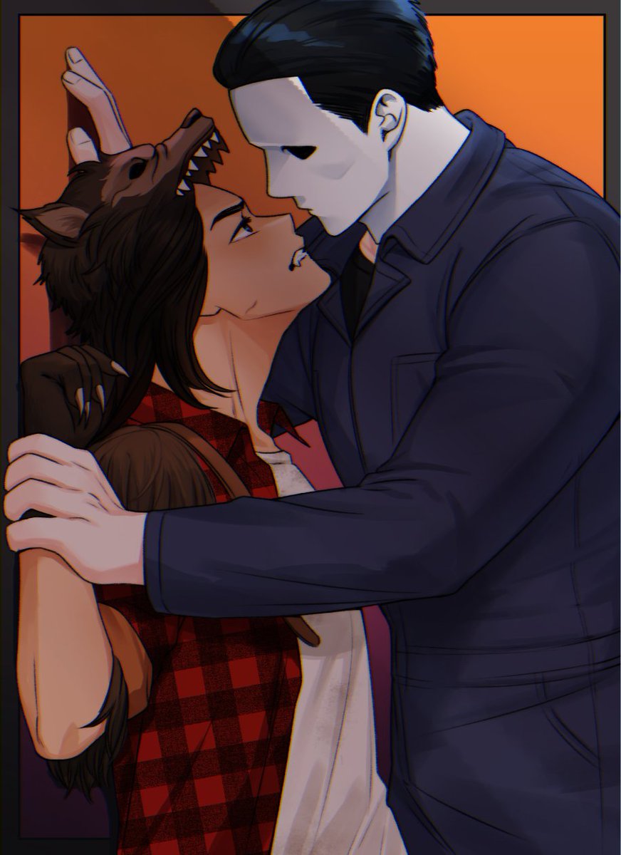 늦었지만 할로윈 기념 식구재익🔪🔧🎃