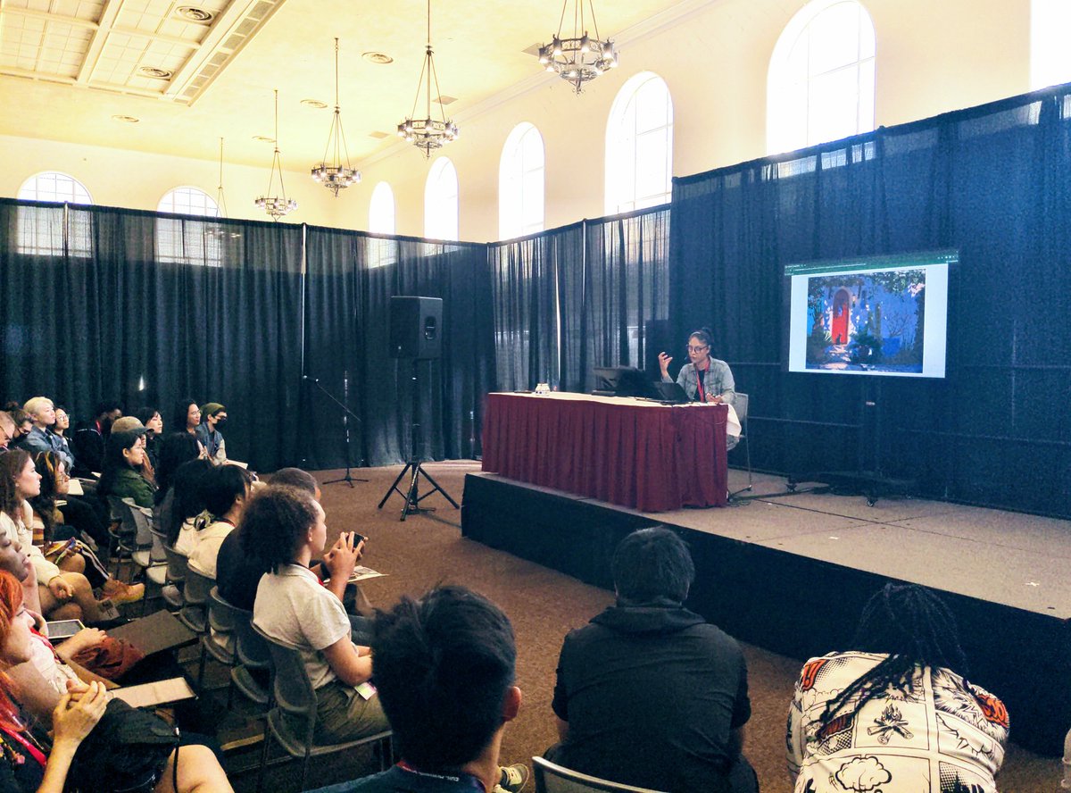 kamillustrator's tweet image. I want to thank @LightBoxExpo for a career highlight last weekend! I was fortunate enough to give two presentations and they both went better than I could have hoped for. I&apos;m grateful for everyone&apos;s thoughtful questions. See you next year! ✌🏼✨ #lightbox
lynkfire.com/kamillustrator