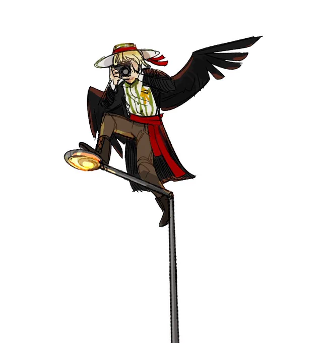 Bird Man the photographer  #qsmpfanart #philzafanart