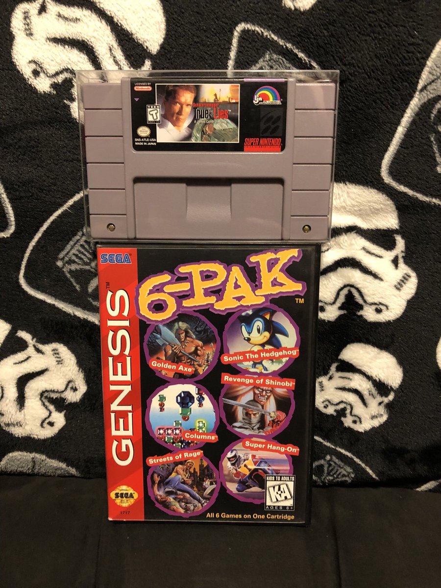 GC_GrowWithUs's tweet image. Just picked these games up!

#TrueLies (#SNES)

#6PAK (#Genesis) #CIB

#GoldenAxe #SonicTheHedegehog  #Columns #RevengeOfShinobi #StreetsOfRage #SuperHangOn
#ShareYourGames #Nintendo
#SEGA #GrowingCollection
#GrowingCollections