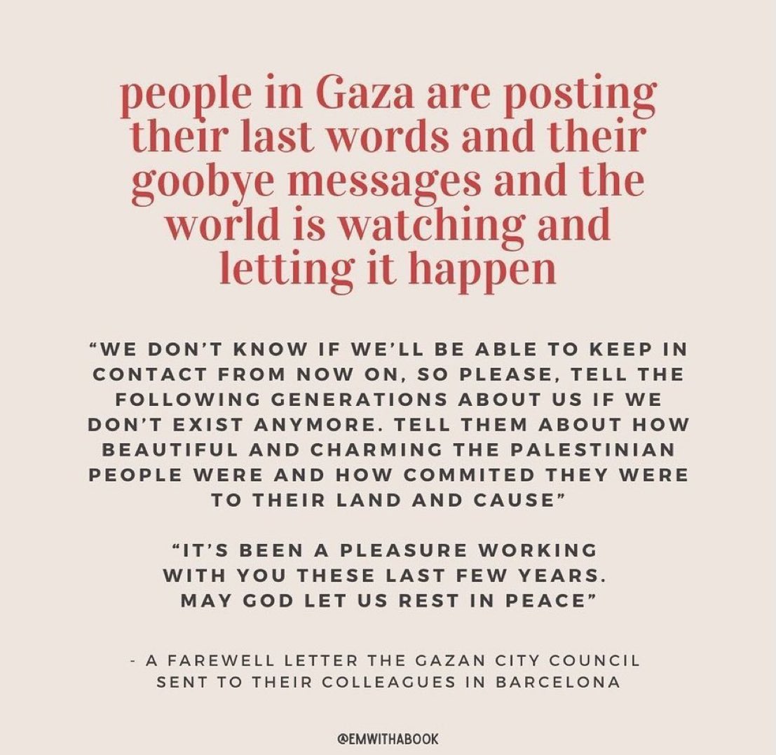 #StopGenocideInGaza 
#CeaseFireInGaza 
#CeasefireNOW 
#FreePalestineFromZionist