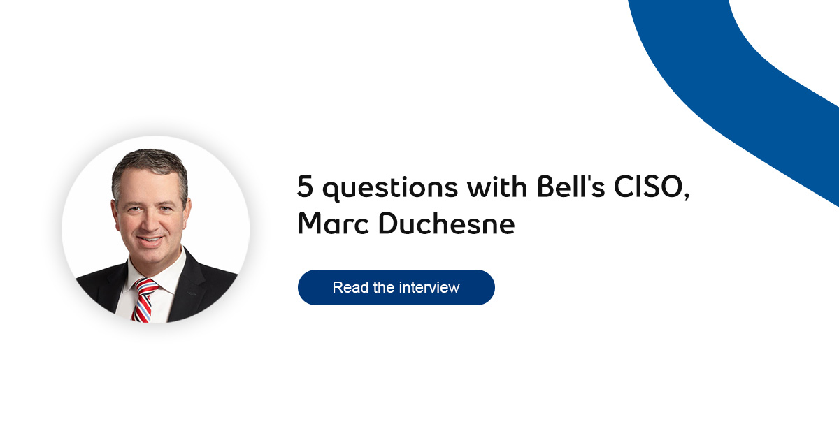 rahimchunara's tweet photo. With 2024 fast approaching, Canadian organizations need to think about what strategies and processes they need to implement to stay ahead of the cybersecurity curve. Here are 5 questions answered by Bell's CISO that outline those key considerations: https://t.co/6NuXCXcy73 https://t.co/tmSJ8Ft95P