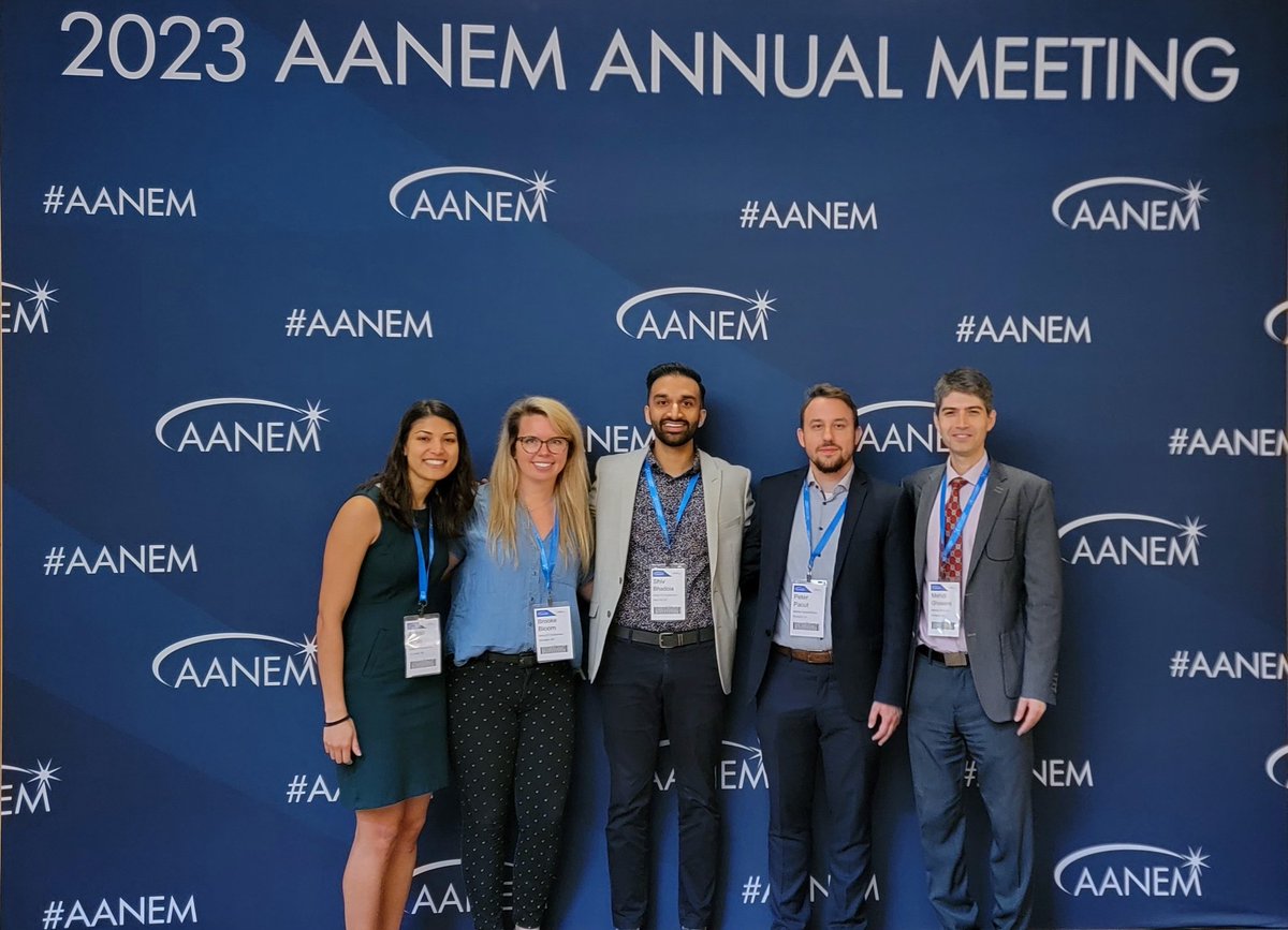 MehdiGh18235459's tweet photo. Great time at @AANEMorg Annual Meeting with lots of #educational and #research opportunities as well as seeing old friends and colleagues.
#AANEM #conference #Neuromuscular @AANmember #Neurology https://t.co/tN4kTYwKig