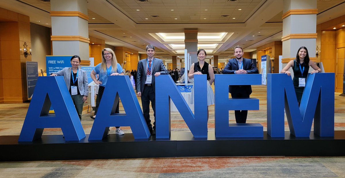 MehdiGh18235459's tweet photo. Great time at @AANEMorg Annual Meeting with lots of #educational and #research opportunities as well as seeing old friends and colleagues.
#AANEM #conference #Neuromuscular @AANmember #Neurology https://t.co/tN4kTYwKig