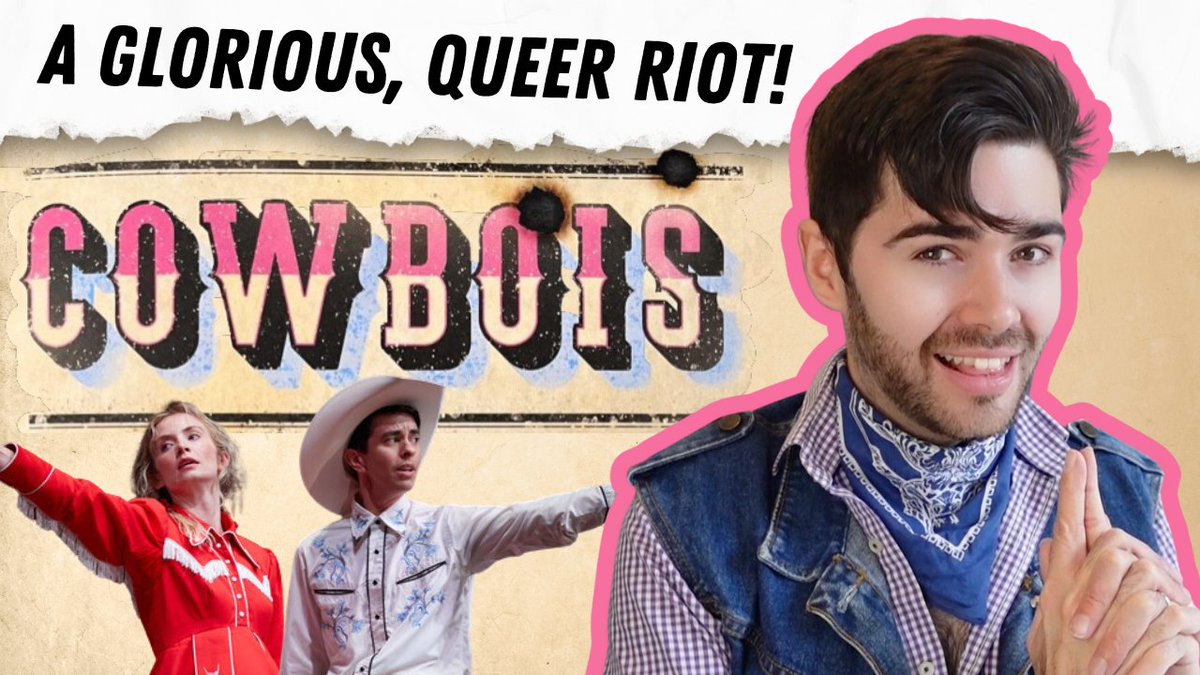 ☆☆☆☆ REVIEW | Cowbois (RSC)

A piece of riotous and euphoric queer theatre that puts the wild in wild west...

Watch it now ⬇️
youtu.be/vBUs5UFXhbo