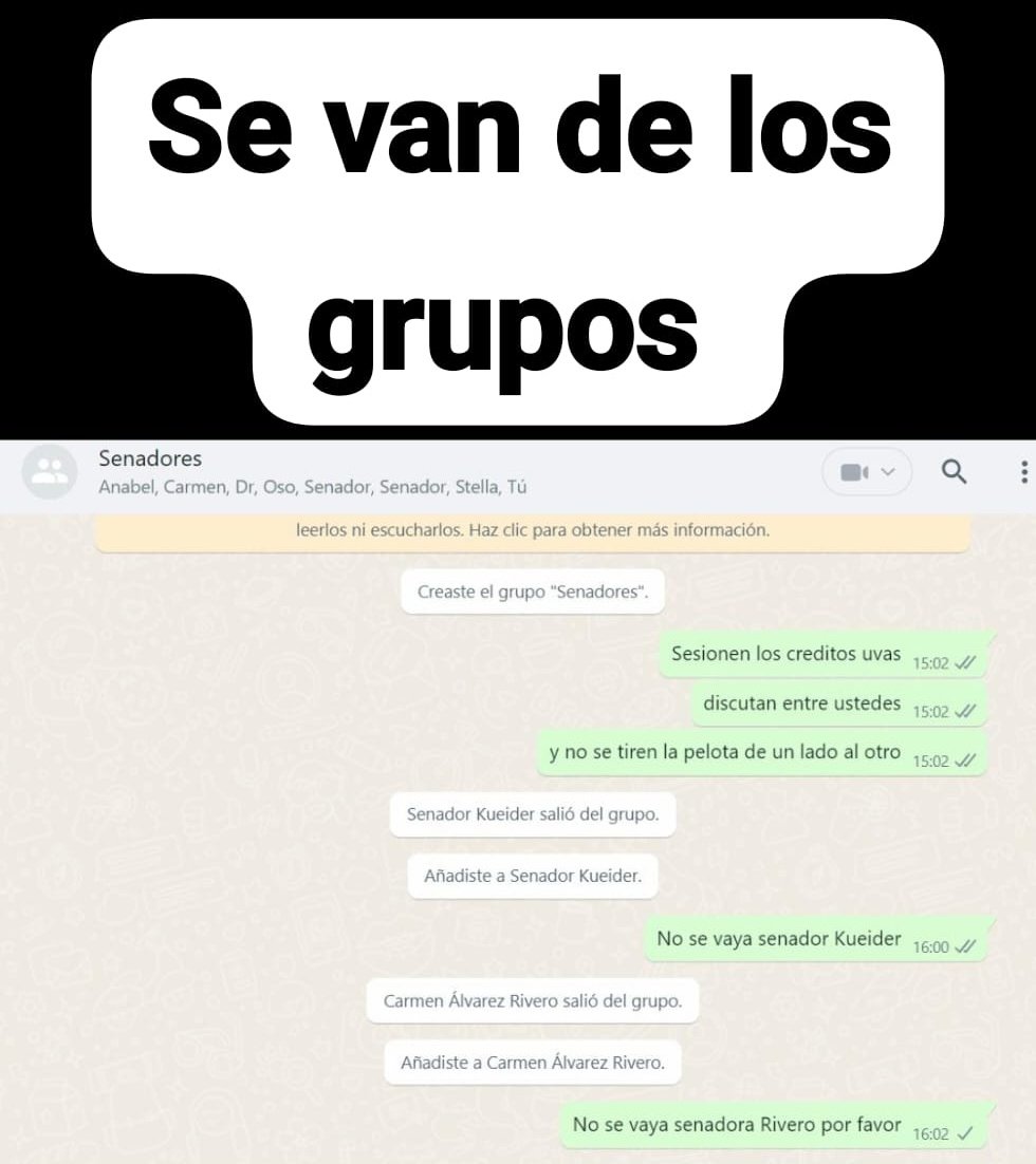 UsuraUVA's tweet photo. Leer sus contestaciones de WhatsApp ante el drama de las flias #EngañadasUva es tristisimo.  NO ESTAN A LA ALTURA DE LAS CIRCUNSTANCIAS.  SESION YA! https://t.co/gRf57kQRTX