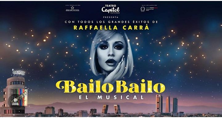 CarraFun's tweet photo. "Bailo Bailo" Estreno mundial 3 de Noviembre en el teatro Capitol en Madrid #raffaellacarra #bailobailo #explotaexplota #raffaellacarrà https://t.co/QkMKQUVY7p