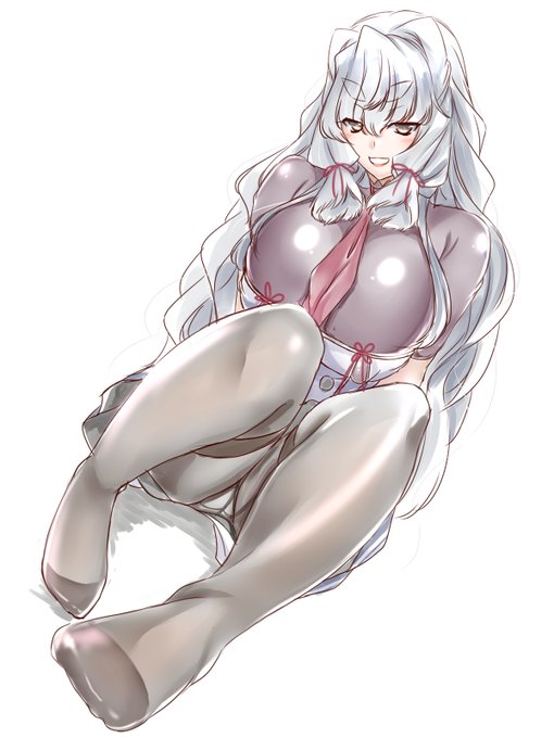 Д◎)  おは叢雲 「何見てんのよぉ～～～?」
#いいタイツの日 #ちこく 