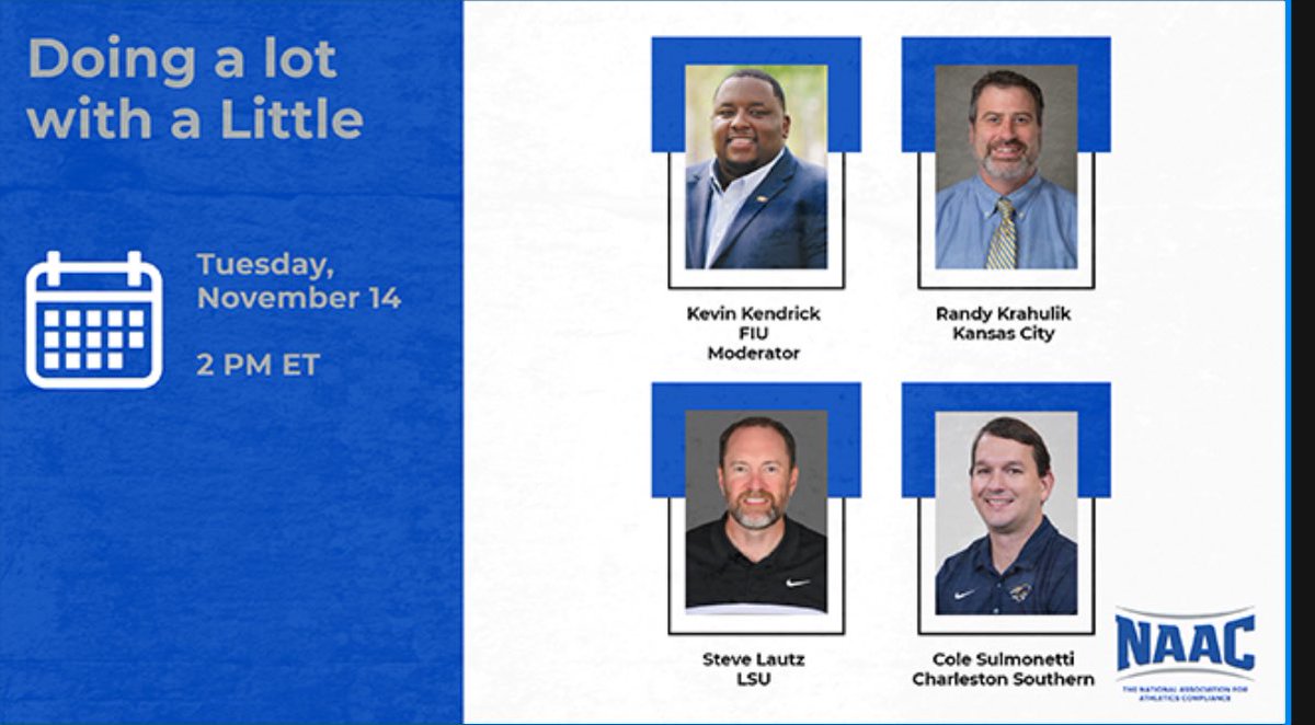 DrKevinDK's tweet photo. Ok #NAAC friends…..Registration for the first professional development webinar of the year, “Doing a lot with a Little,” is open! 
Make sure you register👍🏾
#2weeksaway https://t.co/uErjoFtEK4