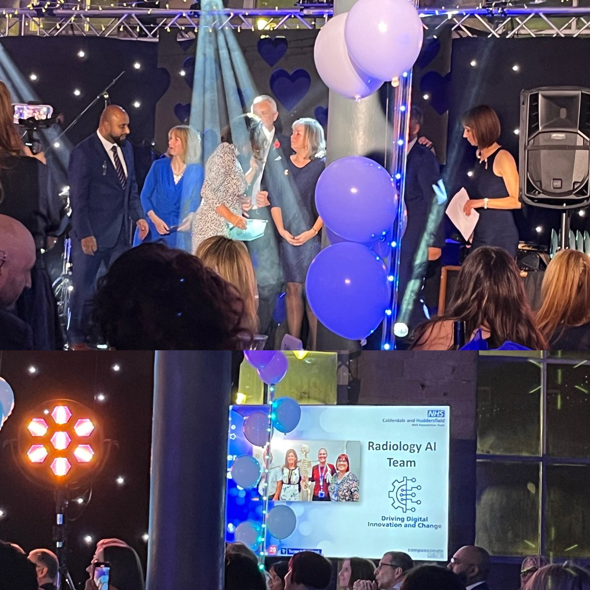 GemmaPuckett's tweet photo. So CHufT to be able to celebrate #teamFSS being part of and contributing to winning teams - brilliant night celebrating brilliant people. #CHuFTawards23 @CHFTNHS #teamFSS https://t.co/pr9Z4EyLvi