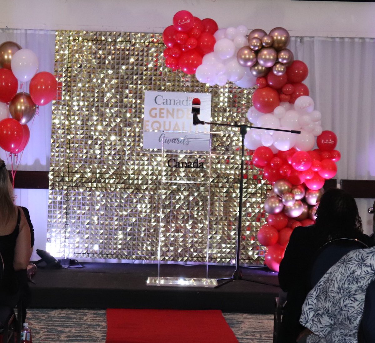 The stage is set as we prepare to honor and recognize the champions of gender equality in Jamaica. 🎉 #GenderEqualityAwards 
 #EqualityMattersJA