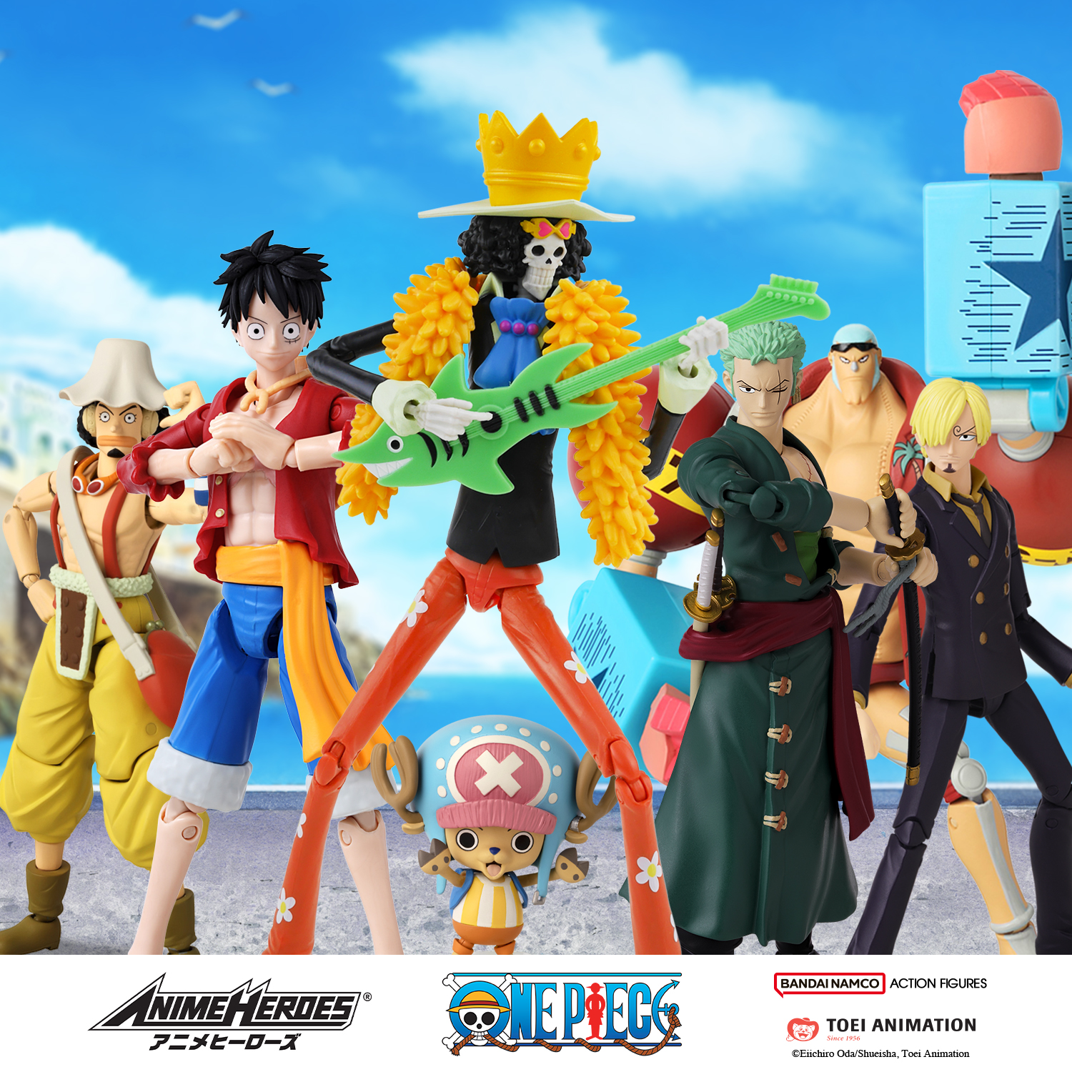 Anime Heroes One Piece Soul King Brook Figure