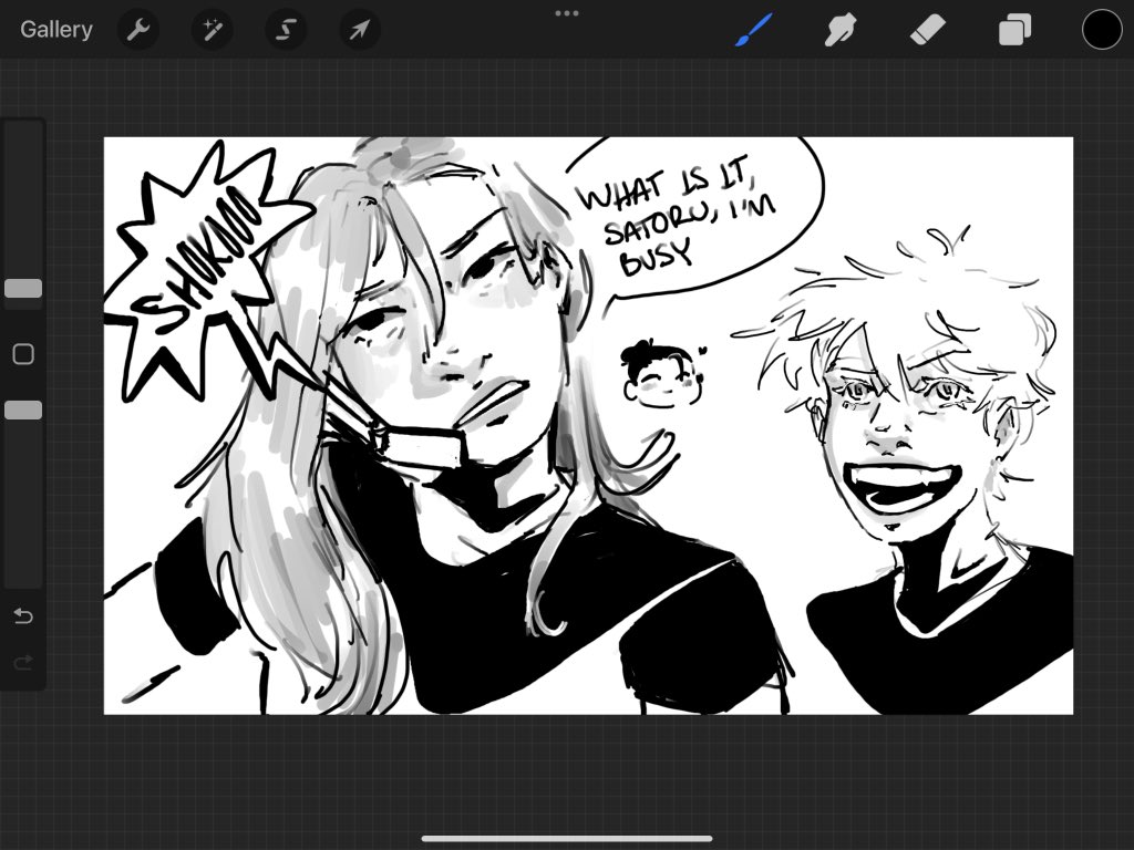 torchbegins's tweet photo. doodles from last night bc i was trying to practice drawing mouths
#jjk #jujutsukaisen https://t.co/3EfaxFOVhN