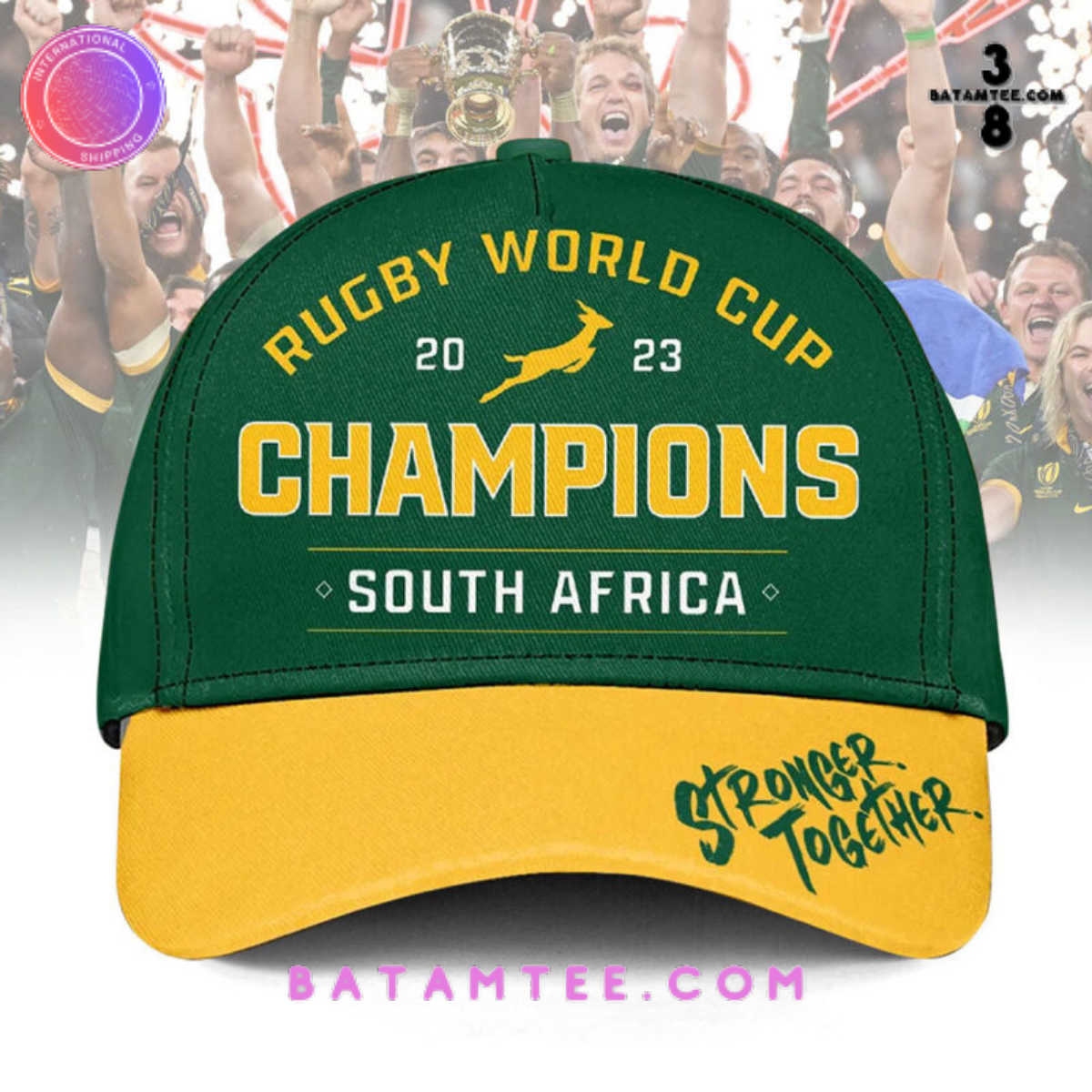 Buy it here: batamtee.com/product/south-…
Selling at only: 28.99
Congrats to South Africa Rugby for being crowned 2023 World Cup Champions! 🏆🇿🇦 #RugbyWorldCup #Champions #StrongTogether #SA #ClassicCap