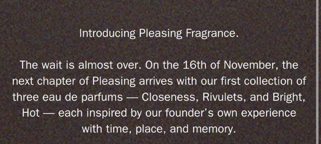 “each inspired by our founder’s own experience” oh he wants us to go crazy