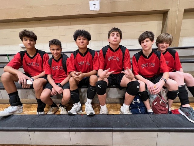 RCMSPanther's tweet photo. Congrats to our Boys' Volleyball team!! Great work, and ROAR!!

@rcs_pta
#PantherPride 
#HomeOfThePanthers https://t.co/CrcF6g5j0J