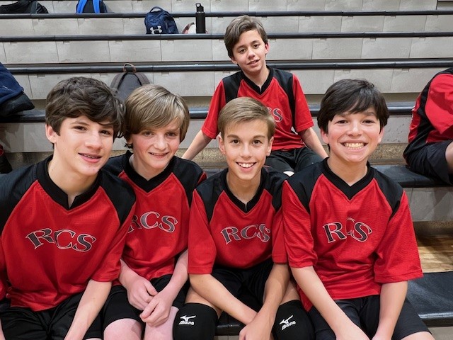 RCMSPanther's tweet photo. Congrats to our Boys' Volleyball team!! Great work, and ROAR!!

@rcs_pta
#PantherPride 
#HomeOfThePanthers https://t.co/CrcF6g5j0J