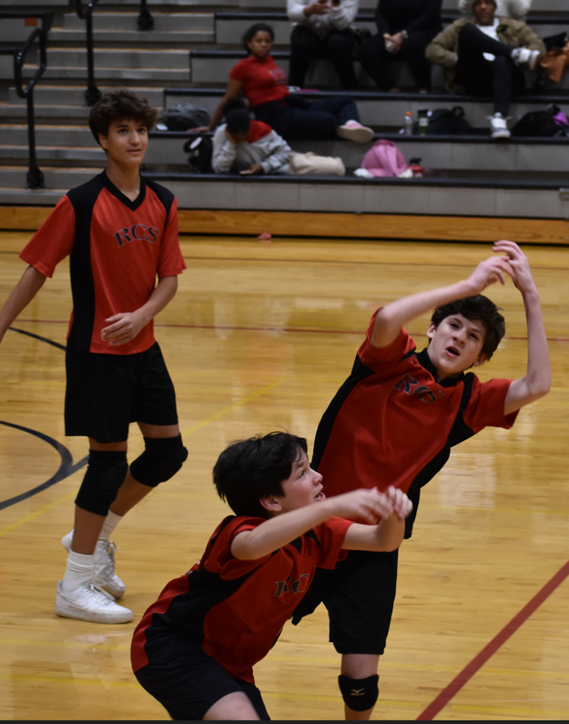 RCMSPanther's tweet photo. Congrats to our Boys' Volleyball team!! Great work, and ROAR!!

@rcs_pta
#PantherPride 
#HomeOfThePanthers https://t.co/CrcF6g5j0J