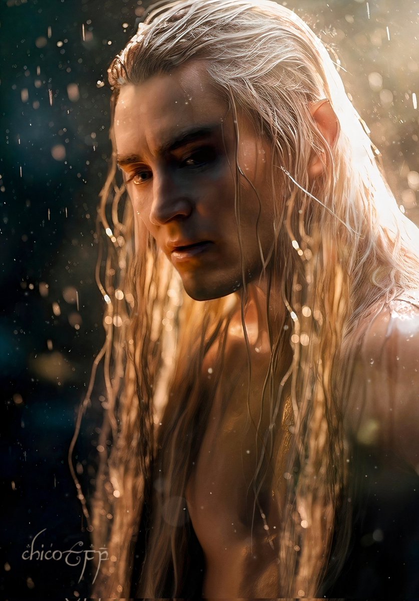 vikont_chicot's tweet photo. Inspired by rain.
 Made as a "thank you" gifts for Hyperlexia and Luciaelena on Tumblr for their donations.
#thranduil #thehobbit #LOTR #elves #photomanipulation https://t.co/AxCLvzcgOE