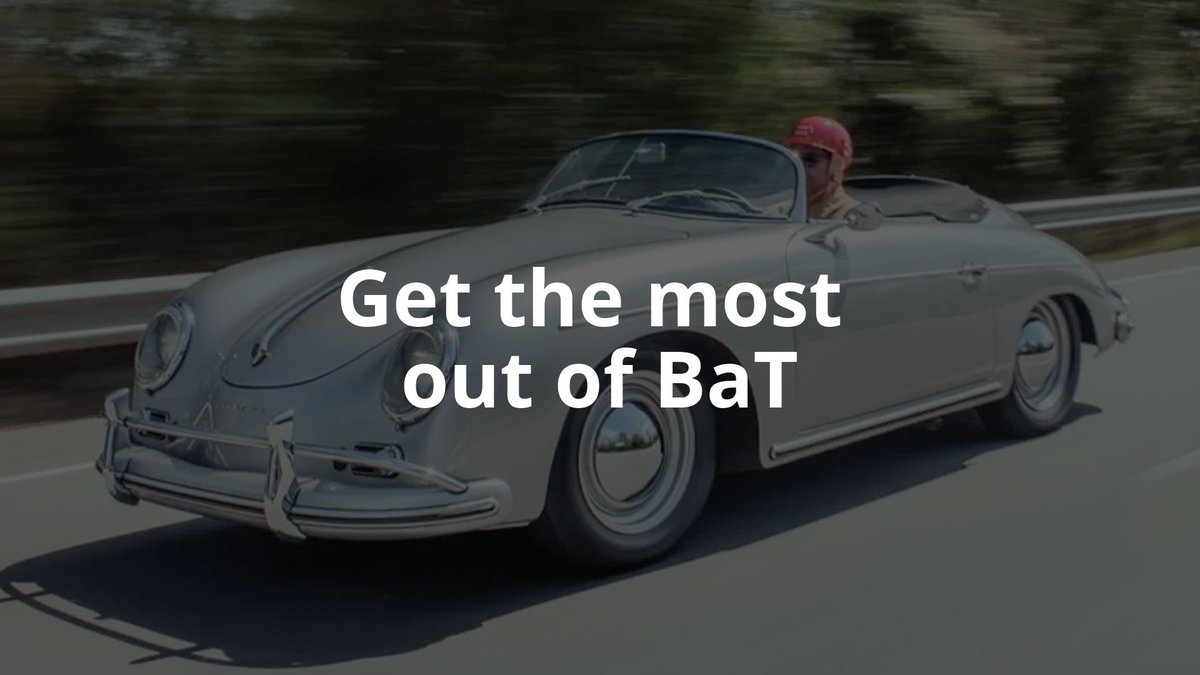 Bringatrailer's tweet image. Get more Bring a Trailer 👇
Subscribe to the BaT Daily Mail to get a complete list of new and closing auctions every morning:
📧 bringatrailer.com/email/
Sell your car on BaT:
🚗 bringatrailer.com/submit-a-vehic…