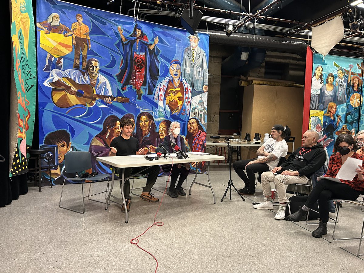 At the Carnegie Community Centre - where organizations with the Downtown Eastside in Vancouver are putting forward nine recommendations to help those who are living unhoused this winter. Some of those include opening more shelter spaces. <a href="/CityNewsVAN/">CityNews Vancouver</a>