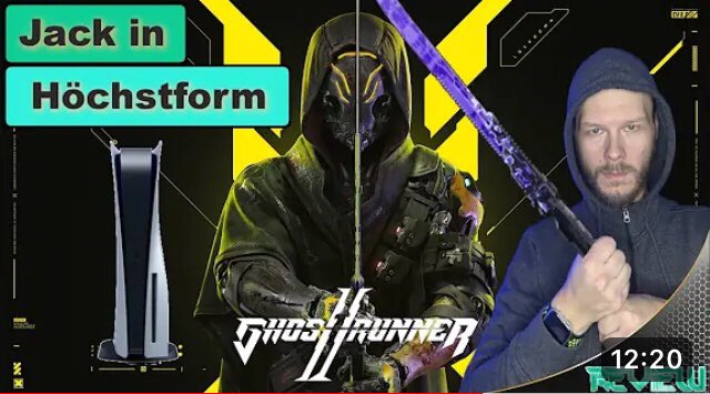 Generation6amer's tweet photo. Ghostrunner 2 ⬡ Jack in Höchstform https://t.co/ZCdYni6wKd via @YouTube https://t.co/Q705MpESZY