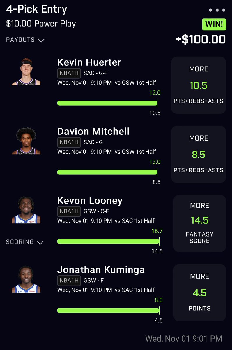 Waited for each team to get some games under their belt. Now it’s go time! 🏀 is back! ✅✅✅✅🤑💰