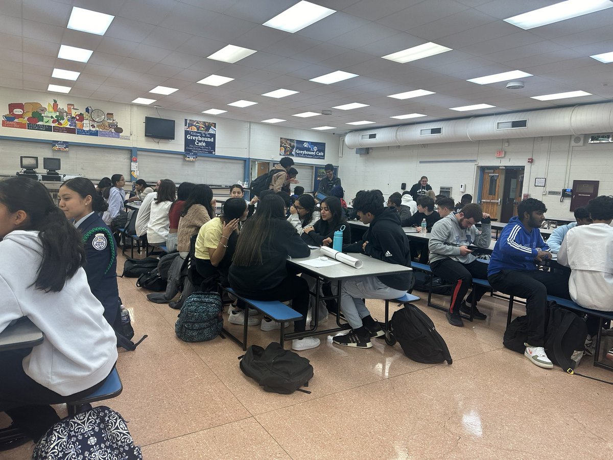 NBC_DECA's tweet photo. At todayβs meeting, NB DECA got to practice their marketing skills with an activity similar to one the officers participated in at #DECACOLT. Group were given various funny fall themed items to market to the rest of the group. Amazing work everyone! ππ https://t.co/266TSCmHjD
