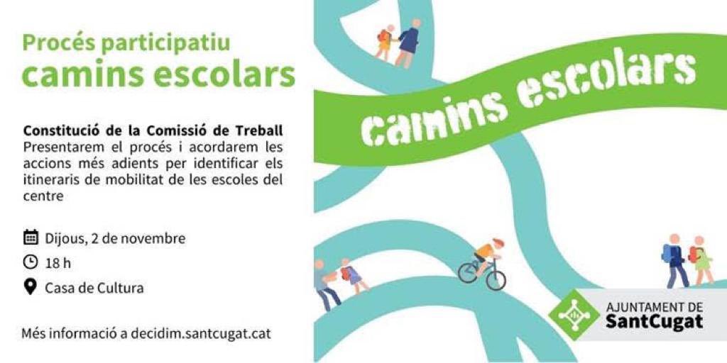 afes_santcugat's tweet photo. Participem a través de la Revolta escolar en els processos participatius destinats a la pacificació dels entorns escolars de les escoles del centre. https://t.co/tkBW4l49OA